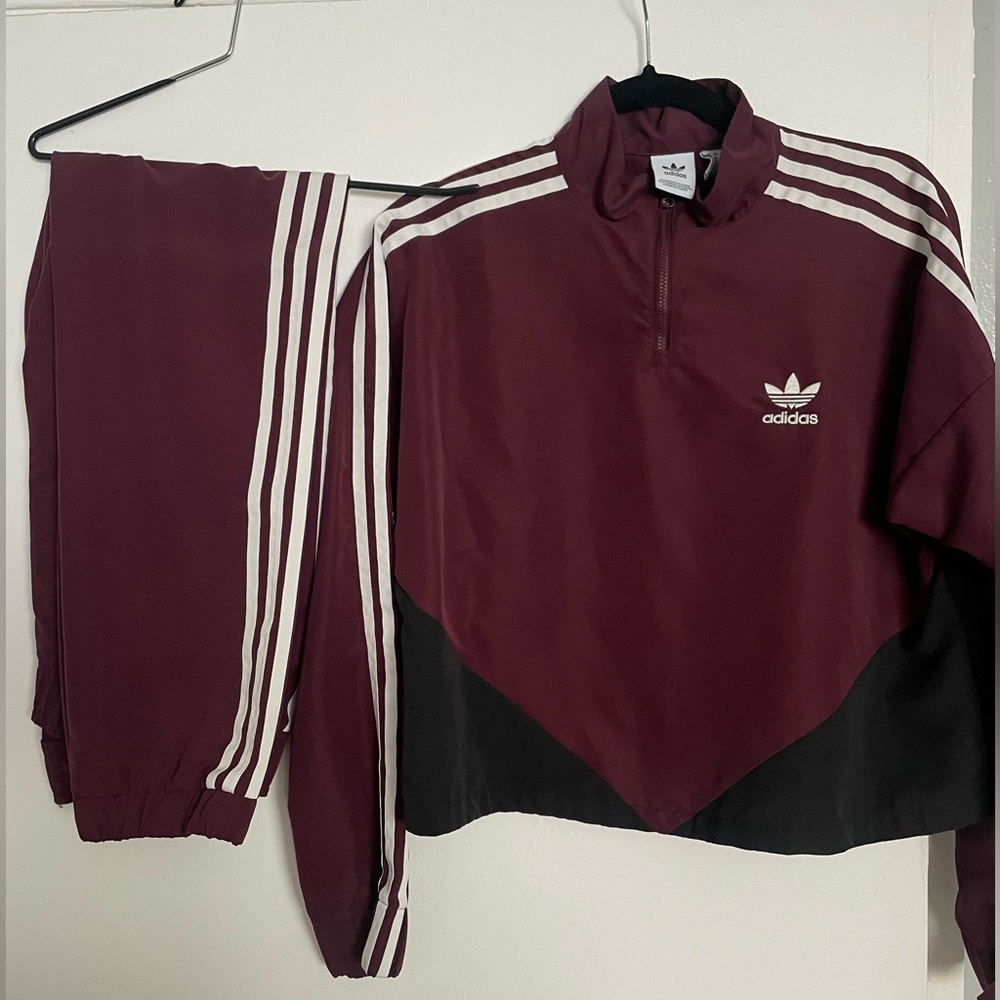 Adidas 2 piece track suit